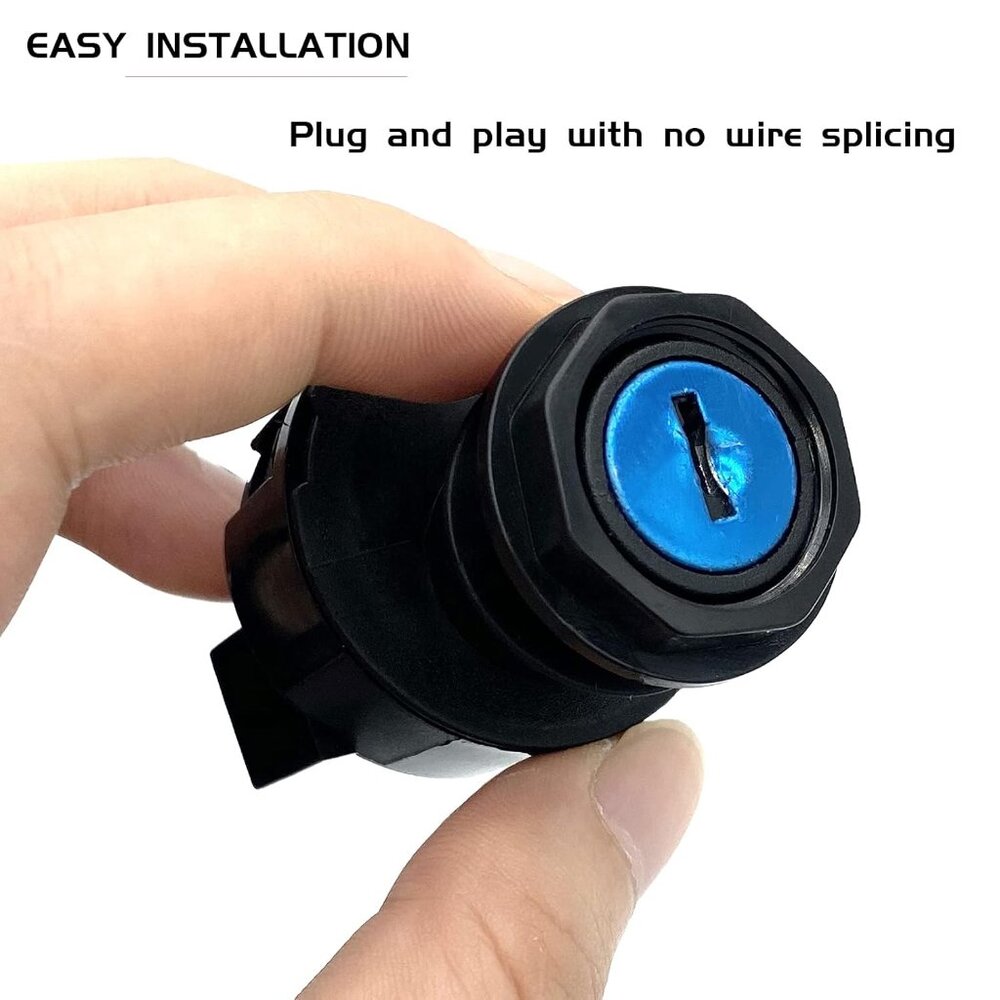 OEM Replacement Ignition Starter Switch for Polaris RZR, Ranger, Sportsman ATVs - Picture 5 of 6